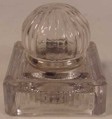 Glass Inkwell