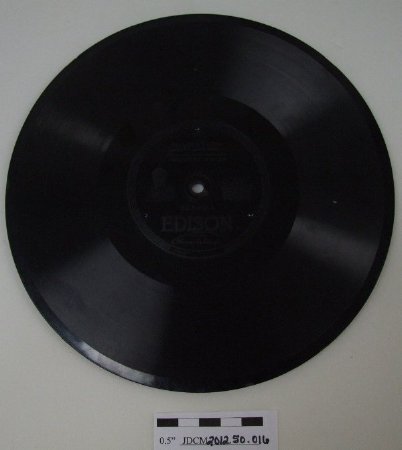 Edison Diamond Disc 80 RPM Record