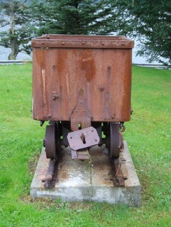 Ore cart front view