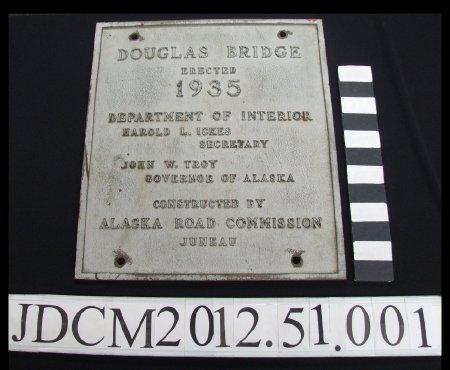 1935 Douglas Bridge Sign