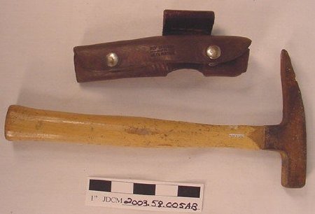 Wood Handle Geologist's Hammer