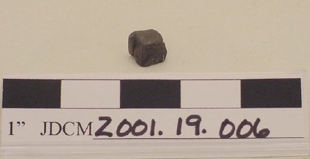 Small Grey Cube of Lead 