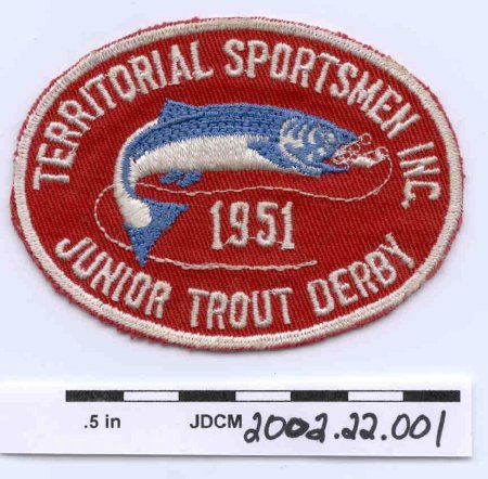 Oval Red Patch of 1951 Juneau