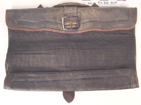 Brown Leather Music Case