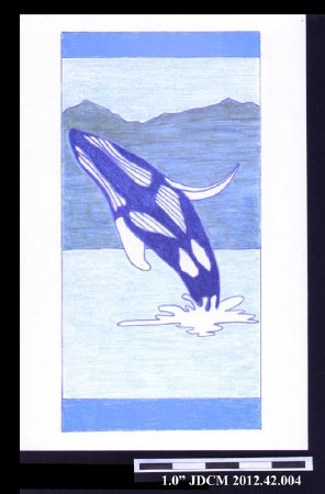 Marine Banner Design: Whale