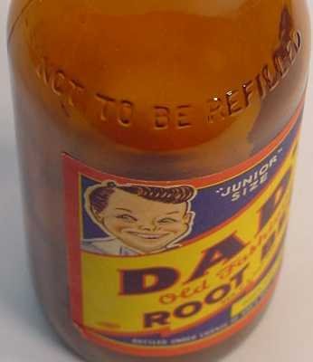 Dad's Root Beer Bottle