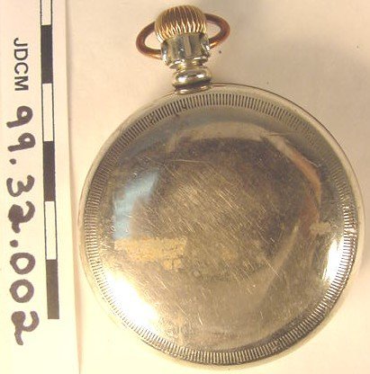 White Metal Pocket Watch, 