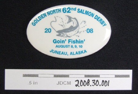 2008 Salmon Derby Button