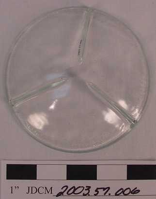 Clear Glass Evaporating Dish w