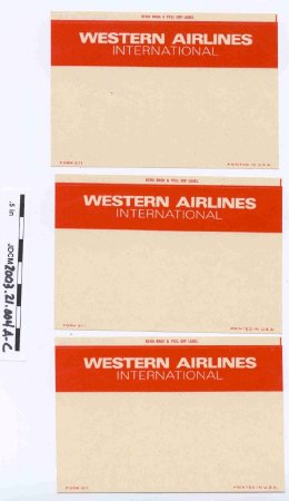 Western Airlines International