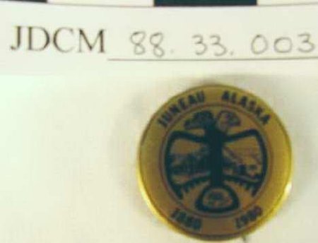 Juneau Centennial Button