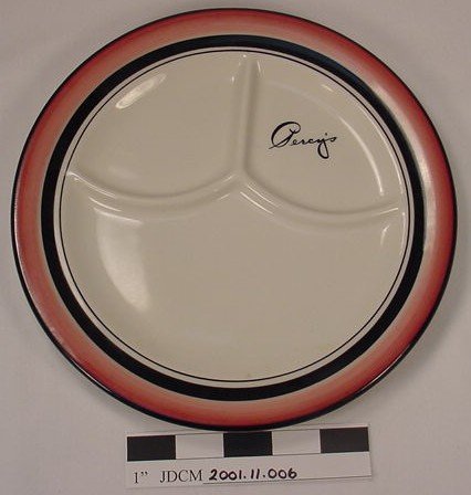 Percy's Divided Dinner Plate
