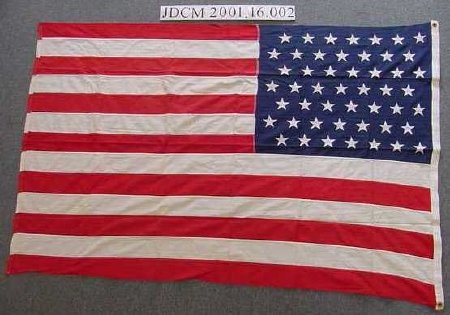 49 Star Flag From Statehood Ce