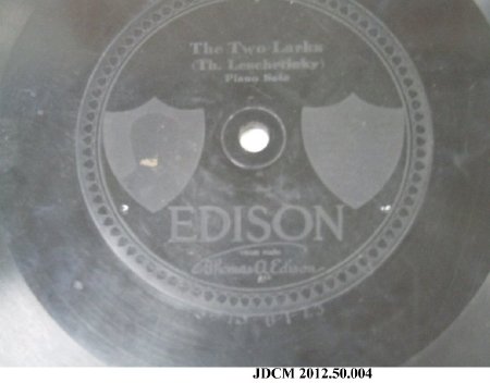 Edison Diamond Disc 80 RPM Record