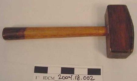 Wooden Handmade Hammer-like Ga