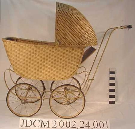 Wicker Doll Carriage or Buggy