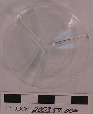 Clear Glass Evaporating Dish w