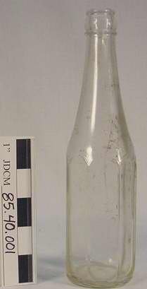8-Sided Glass Bottle w/ Long N