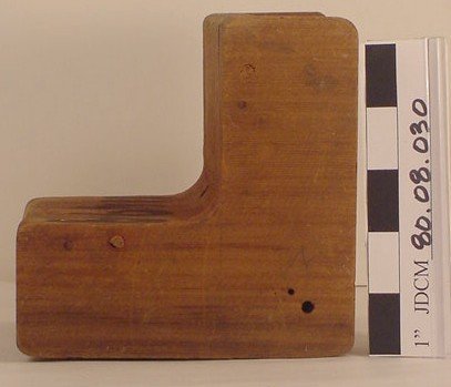 Wooden Pattern Piece, 'Chair'