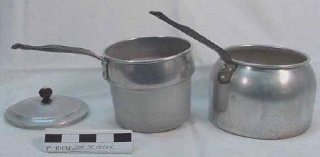 Aluminum Double Boiler Pots W/