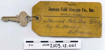 Key and Tag from Juneau Cold S