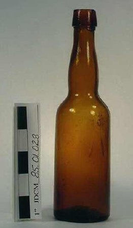 Lt. Amber Beer Or Wine Bottle