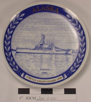 1991 Blue Chateau Plate 1890-1