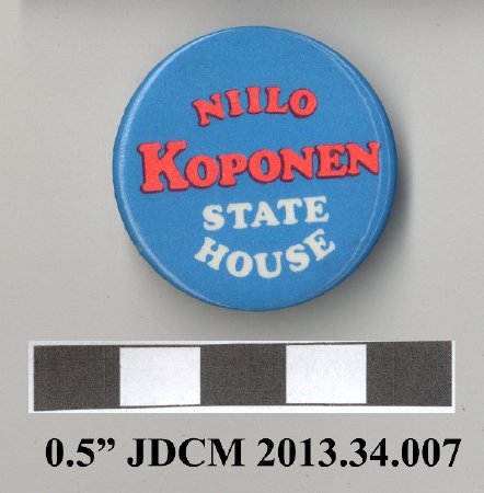 Niilo Koponen Campaign Button