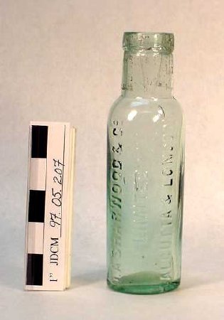 Tall Aqua Sharwood Condiment B