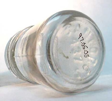 Small Clear Ink Bottle