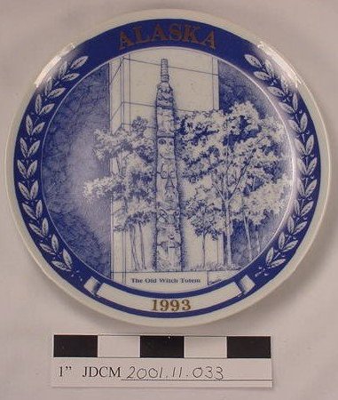 1993 Blue Chateau Plate 