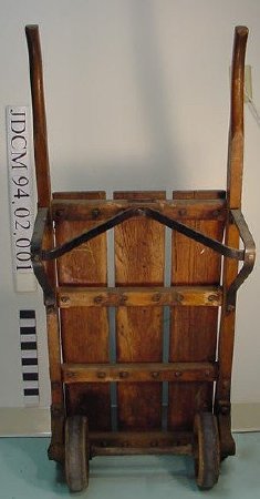 Wood & Iron Hand Cart