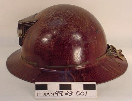 Brown Miner's Helmet ( Skullga