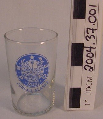 B.P.O.E. Small Drinking Glass