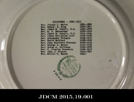 Northern Light Church Collectors Plate