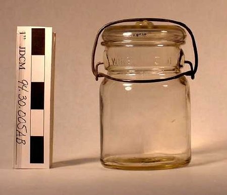 Glass Canning Jar w/ Lid