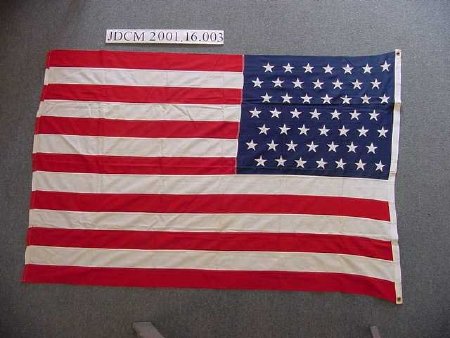 49 Star Flag From Statehood Ce