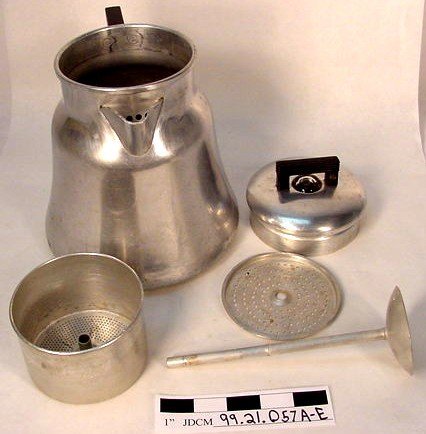 Aluminum Percolator Coffeepot