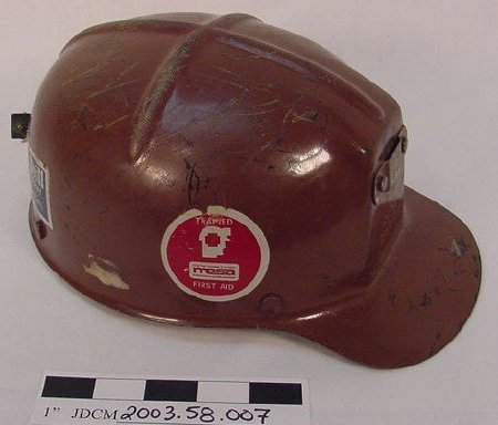Red-Brown Fiberglass Miner's H