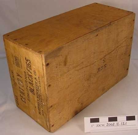 Wood Shipping Box for 25 Lbs o