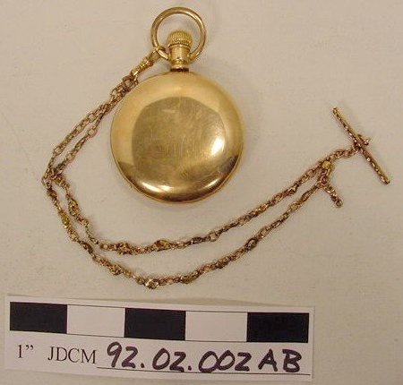 Pocket Watch w/ 2 Gold Nugget