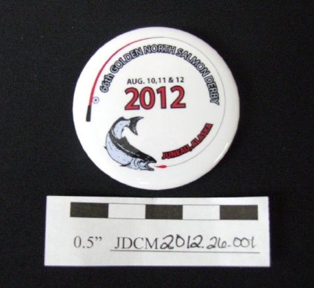 2012 Salmon Derby Pinback Button