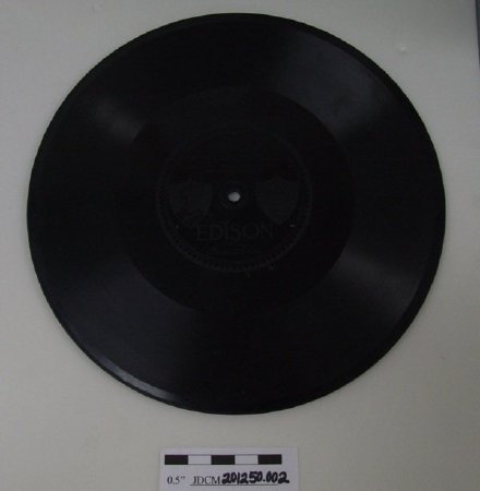 Edison Diamond Disc 80 RPM Record