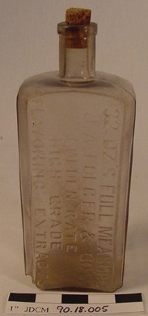 Folger's Extract Bottle