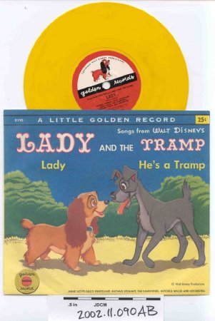 LADY & THE TRAMP Phonograph Re