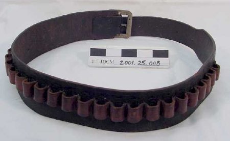 Leather Ammunition Belt
