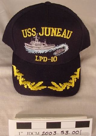 Navy Blue U.S.S. Juneau Baseba