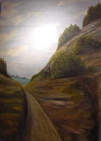 Painting of Road as I.O.O.F. I