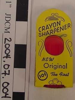 Sharpener, Crayon                       