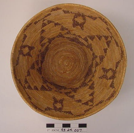 Coiled Reed Basket